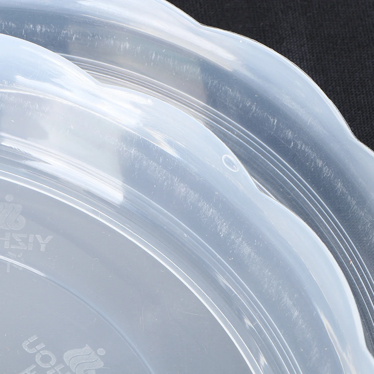 

20Pcs Round Plastic Flowerpot Saucer Transparent Durable Water Retention for Garden Plants 22cm Flowerpot Tray