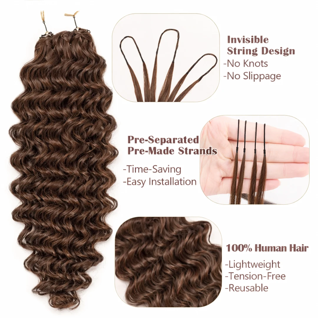 14A Brazilian Virgin Feather C - Feather Hair Extension ulasan dan harga