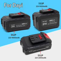 18V 21V 388VF Battery Rechargeable 2000mah 4000mah 6000mah Lithium Ion Battery Li-ion Battery For daiy Electric Power Tool