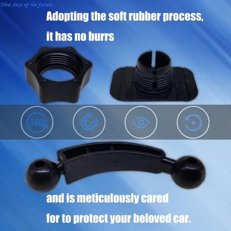 17 مللي متر وصلة كروية محول لاصق قاعدة حامل هاتف للوحة قيادة السيارة مكتب عمل E65A