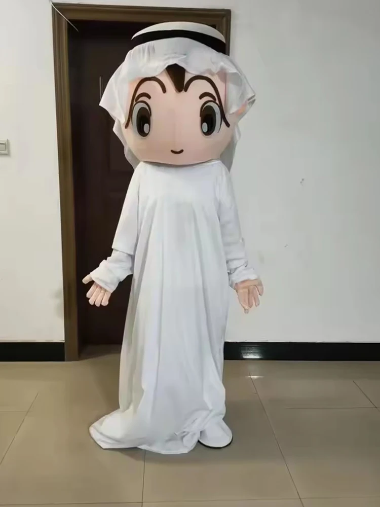 Nieuwe Arabische mascotte kostuum bruiloft carnaval partij cosplay kostuums paar verjaardag fancy dress cartoon halloween kerstcadeau - afbeelding 2
