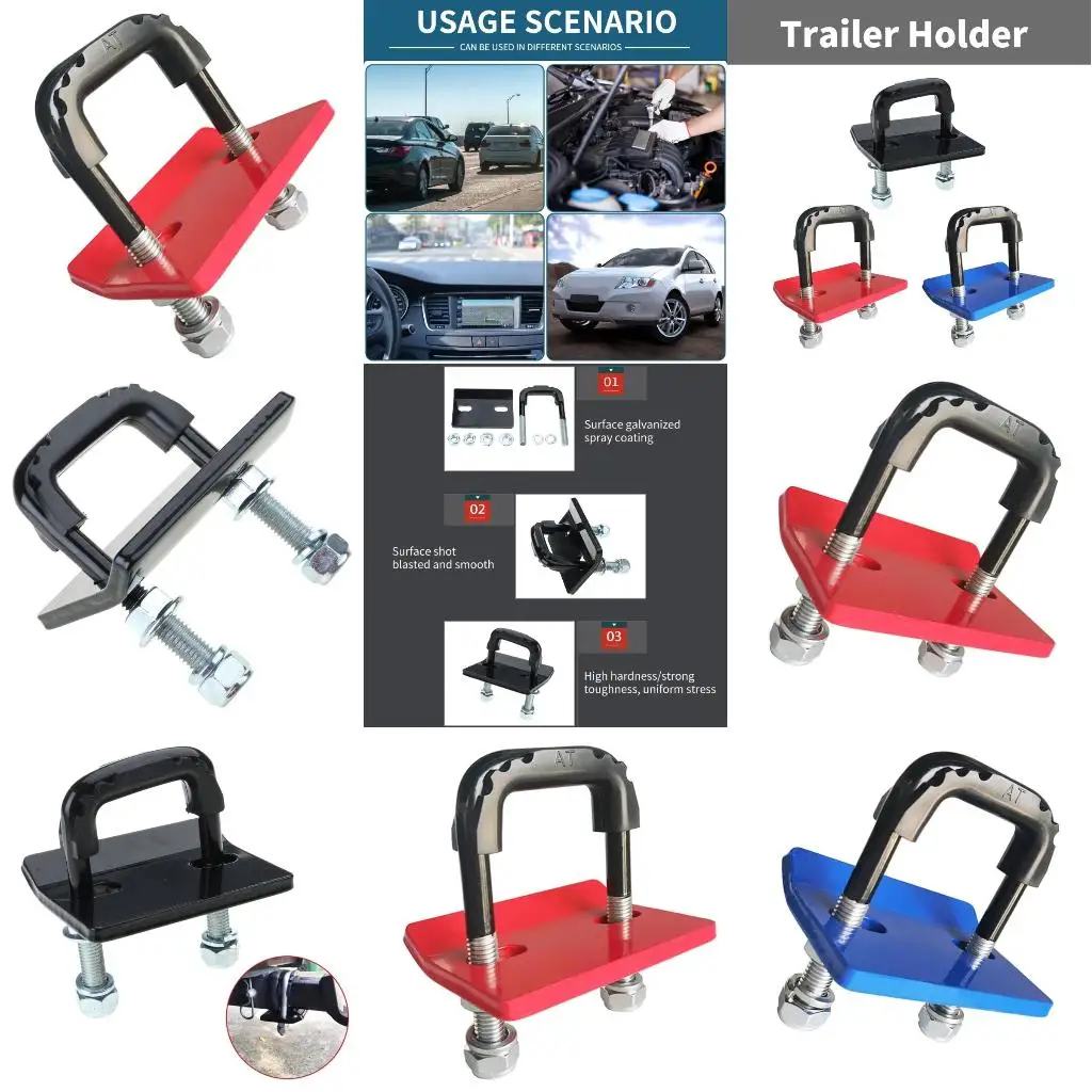  Hitch Tightener Antirattle Clamp Ensures Stable Towing Experience Reduce Movement Secure Hitch Stabilizer for Carriers