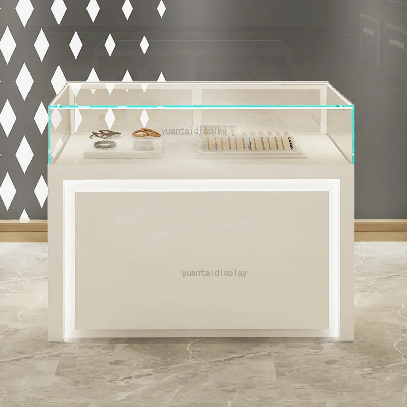 Custom. retail jewelry showroom furniture jewelry shop display counter jewellery showcase display furniture