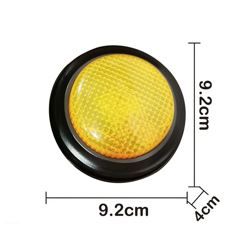 4pcs 4Colors Answer Buzzers with Lights and Sound Trivia Games Game Show Buzzer Buttons Family Feud Jeopardy Buzzer