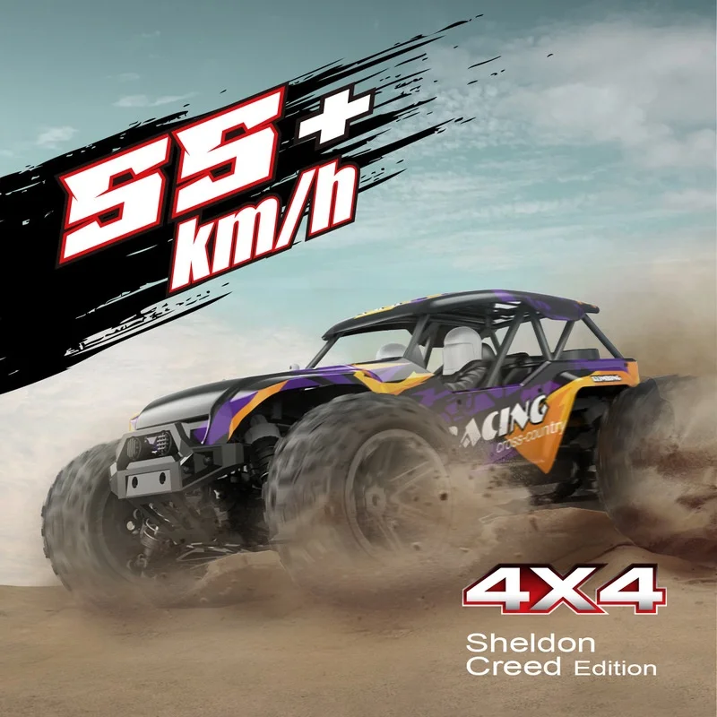 Huaxiang 1:14 Rc Cars High-Speed Racing Car Fully Proportional Remote Control Off-Road Four-Wheel Drive Drift Racing Toy