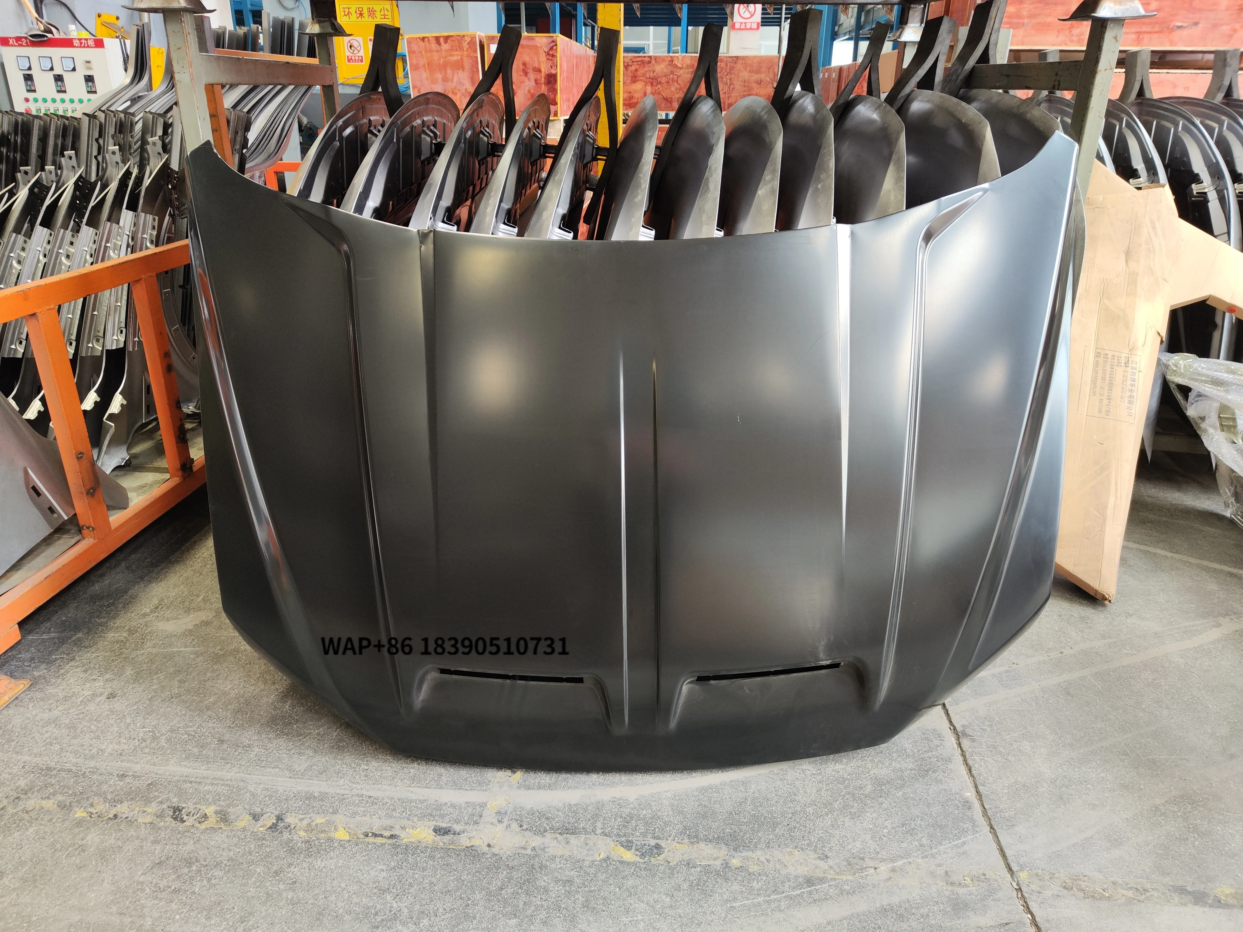 

OEM Size Car Spare Parts Replacing Steel Engine Hood for 2015 2016 2017 2018 2019 2020 F150 Hood