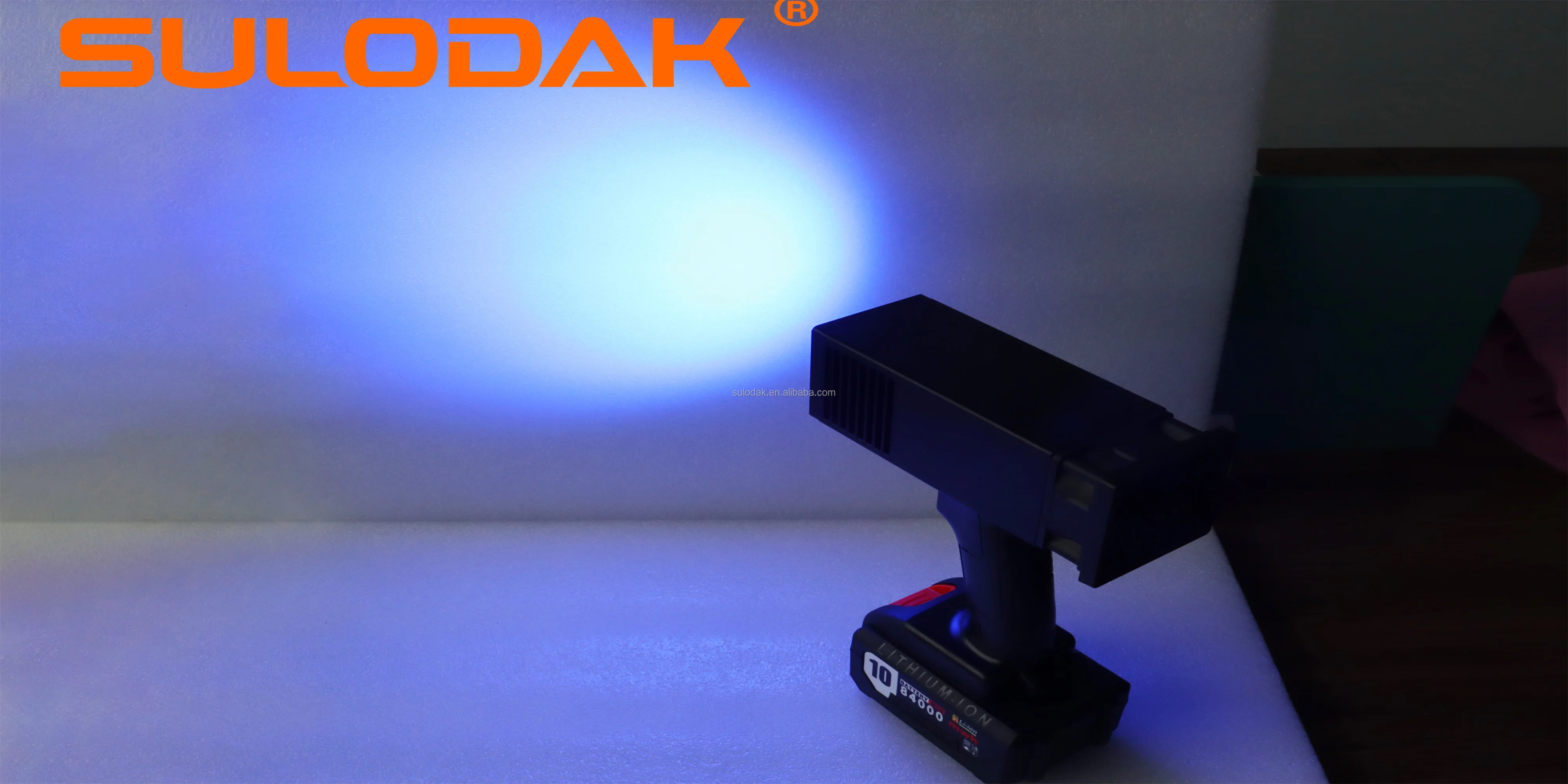 100 واط قابلة للشحن الأشعة فوق البنفسجية علاج مصباح كشف طلاء السيارات الخدوش الضرر طلاء السيارات المستخدمة فحص السيارات تقييم الضرر 75 Minmute