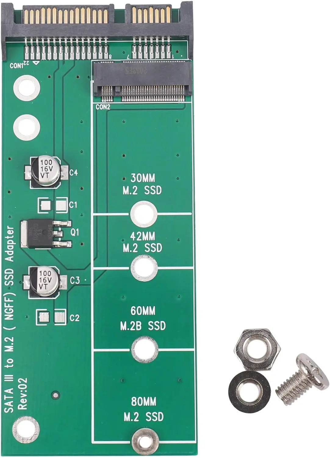 M.2 NGFF SSD To SATA 3 3.0 Adapter Card Converter B B&M Key Protocol Solid State Disk Drive 2230 2280 2242