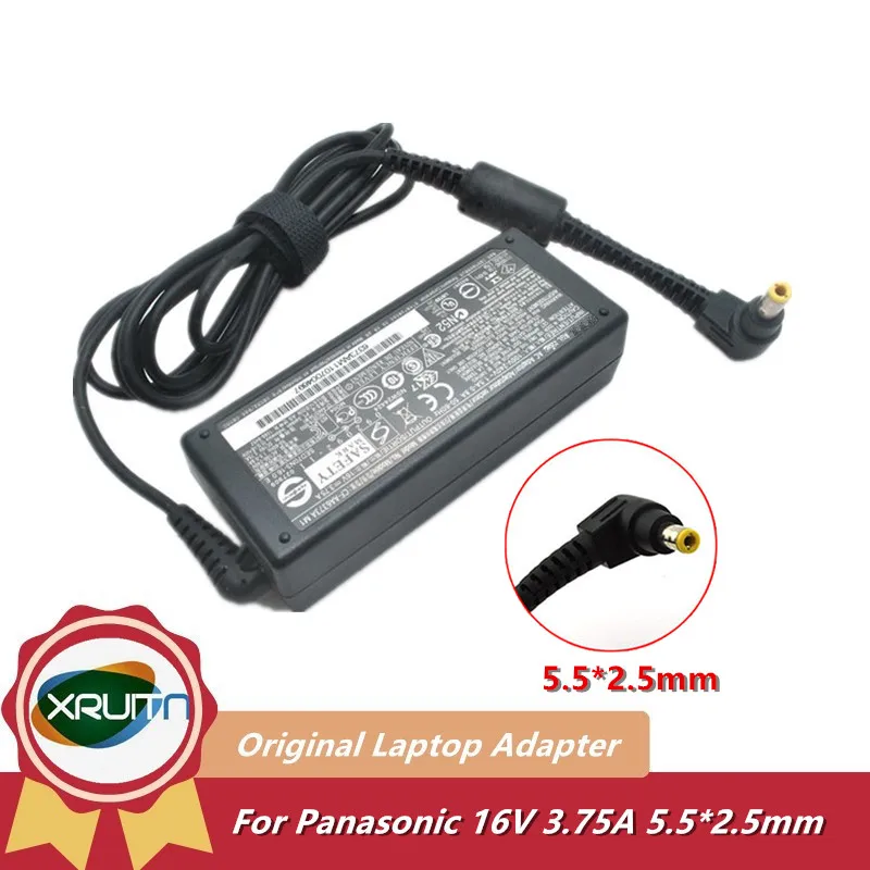 

For Panasonic Toughbook CF-R3 CF-18 T7 AC Adaptor Charger CF-AA1633A J7 CF-AA6373A CF-AA6372B Power Adapter 16V 3.75A