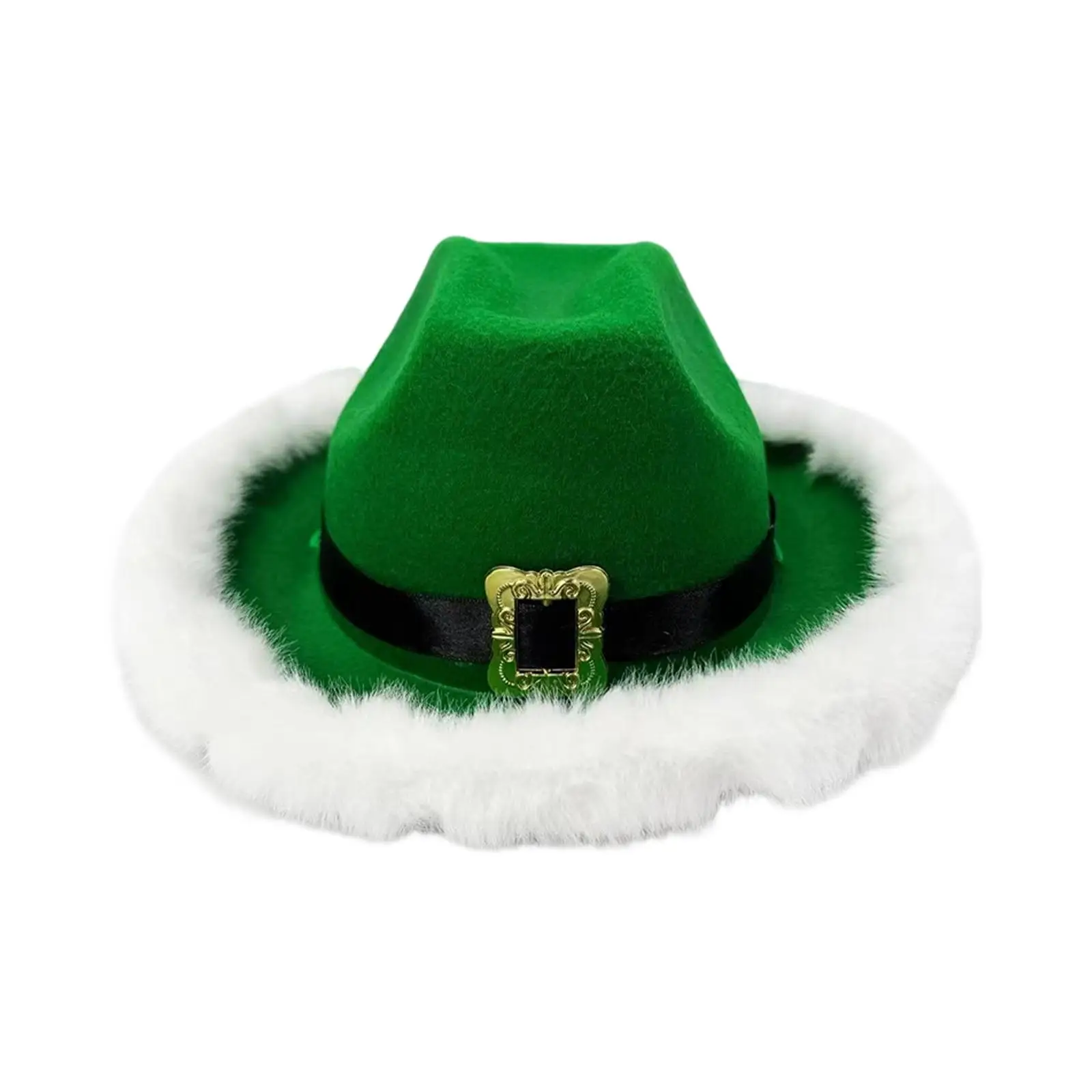 Christmas Cowboy Hat for Kids Fashion Creative Cosplay Accessory Cowgirl Hat