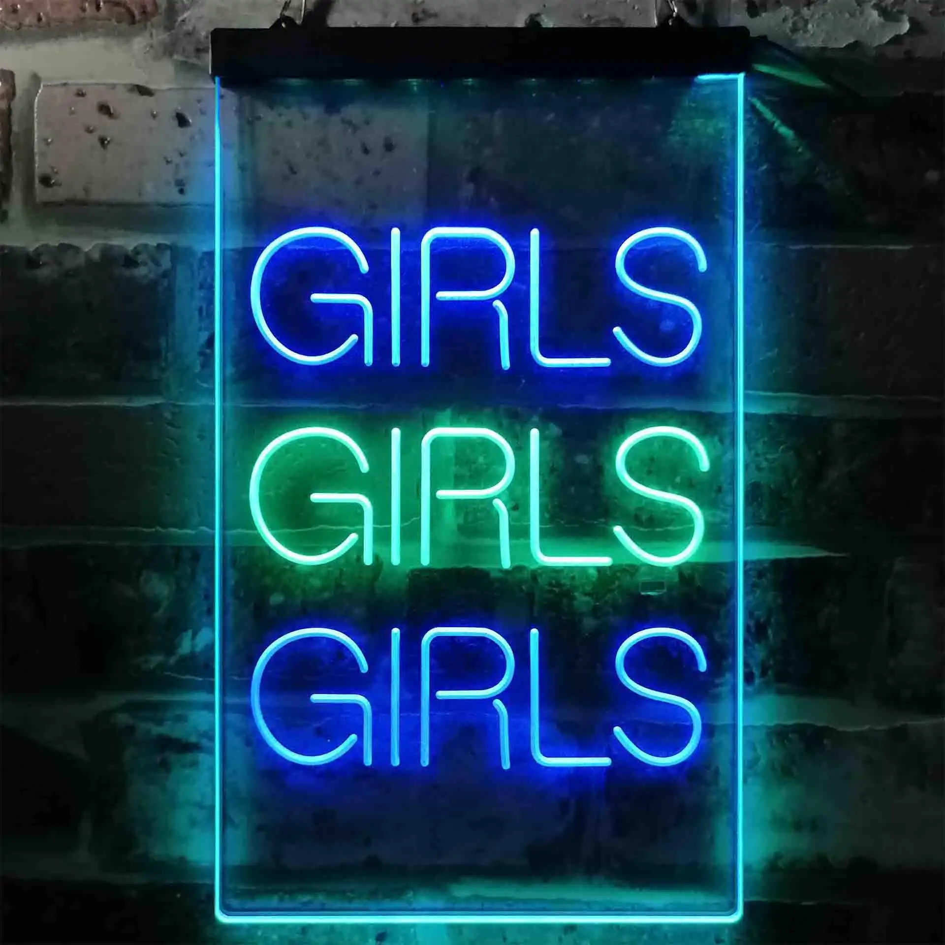 

Girls Girls Girls Dual Color Led Neon Sign st6-i3792