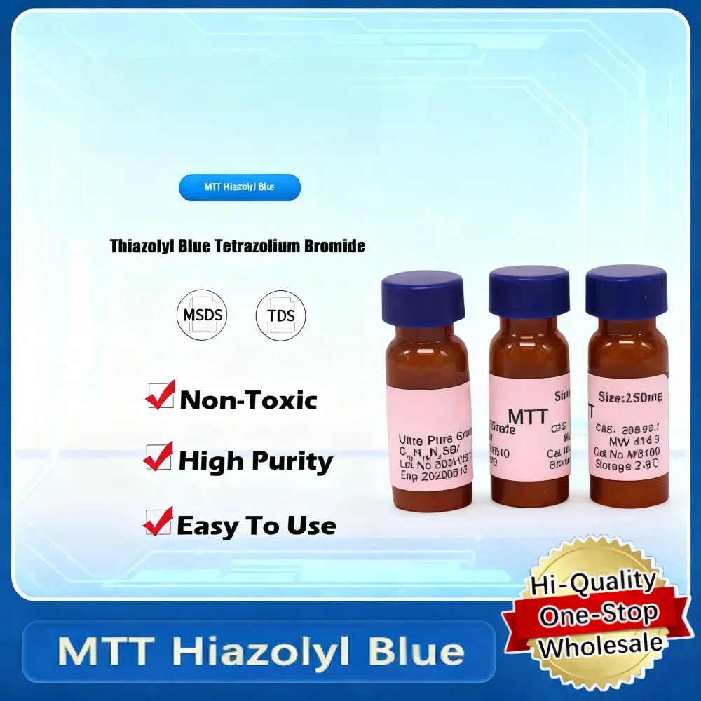 Mtt Hiazolyl Blue For Cell Viability Assay And Cytotoxicity Testing In Laboratory Applications Original Product