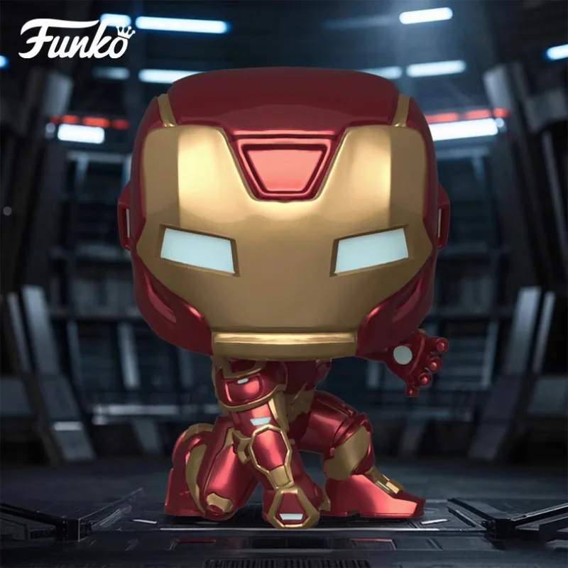 Funko POP Original Marvel Iron Man Anime Figure Tony Stark Action Figure Toys for Boys Girls Gift Collectible Model Ornaments - Image 3