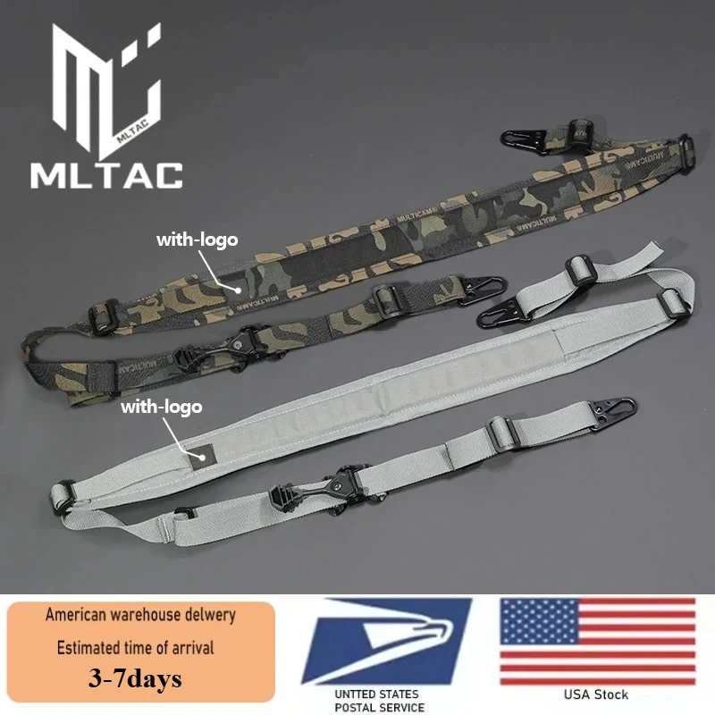 

Tactical QD Quick Release Sling Strap Airsoft 2 Points Adjustable Rifle Nylon Strap Outdoor Hunting Weapon Accessories