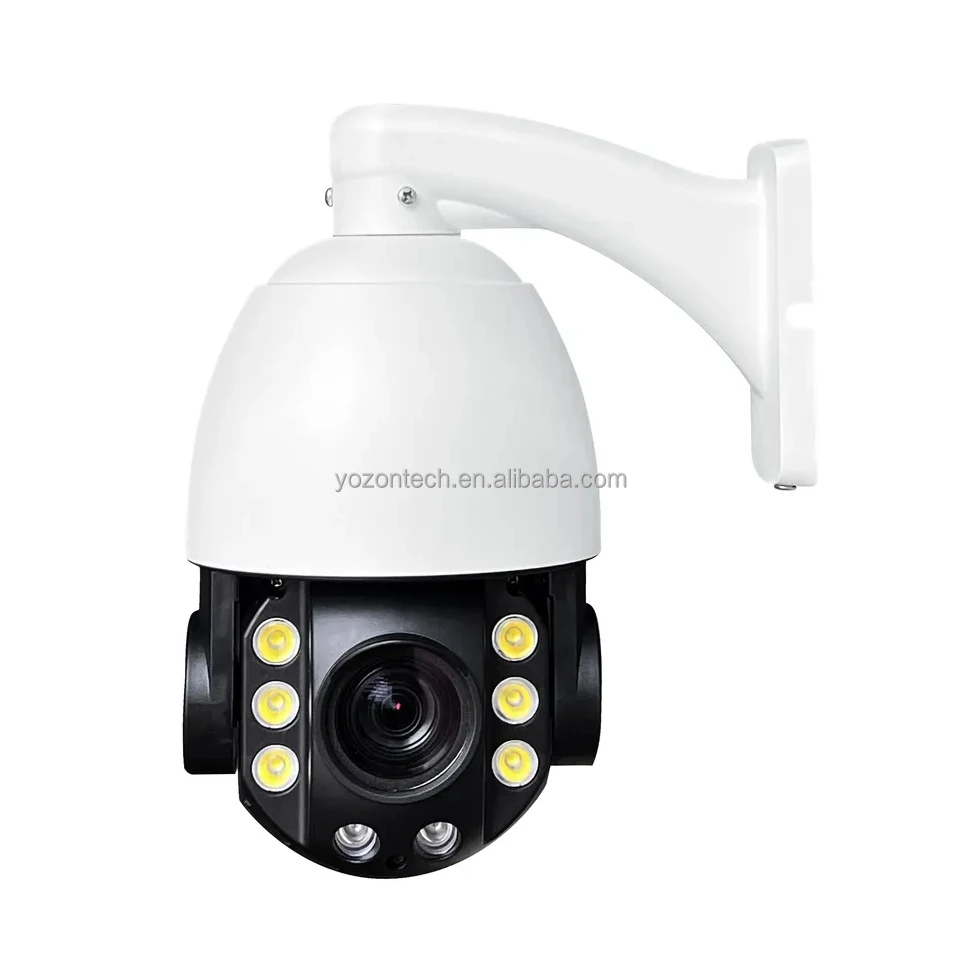 

High quality 8MP 4K Network camera PTZ 20X optical zoom 4.7-94mm POE IP Camera Auto tracking IR warm leds Colorvu Human detect