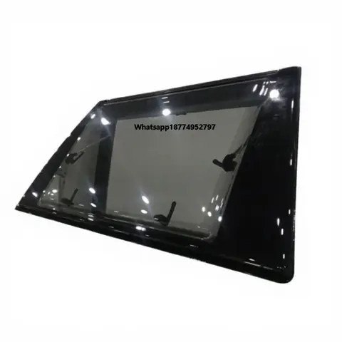 Caravan Accessories MAYGOOD Curved Roof Window Double Glazed Acrylic Glass Windshield Window for Trailer Motorhome