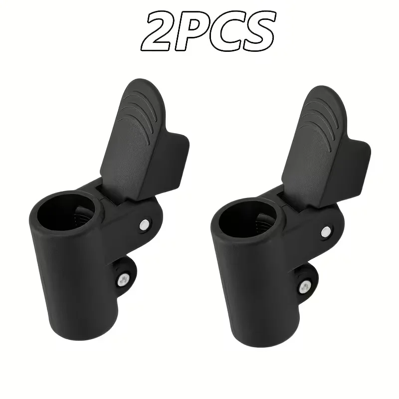 

2Pcs Clamp Plastic Tent Clamp Fastener Adjustable For 22-25mm Poles For Canopy Caravan Awning Annexe Poles Accessories