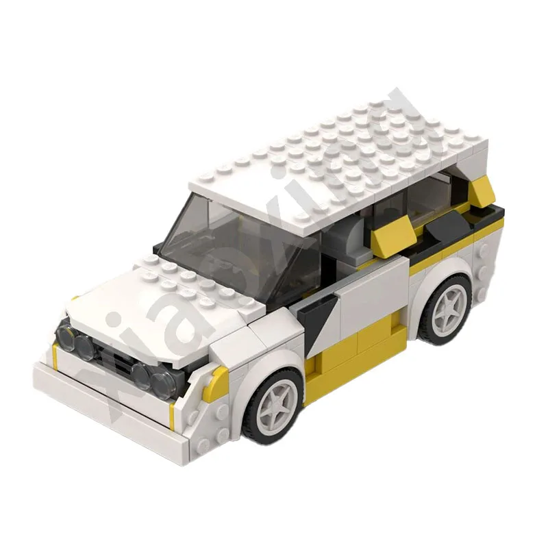 New MOC-51934 Building Block Suitable Set Assembly 76897 Rally Coupon Boy Model Speed Champion Racing Adult Children Toy Gift