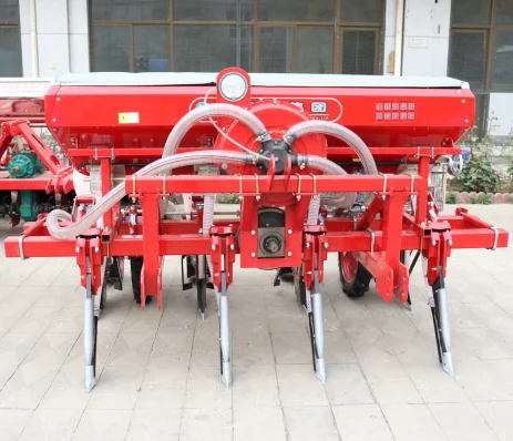 Row Planter Corn Pneumatic Planter Seeder with Fertilizer Tractor Mounted 3 Point Hitch 4.6 .8