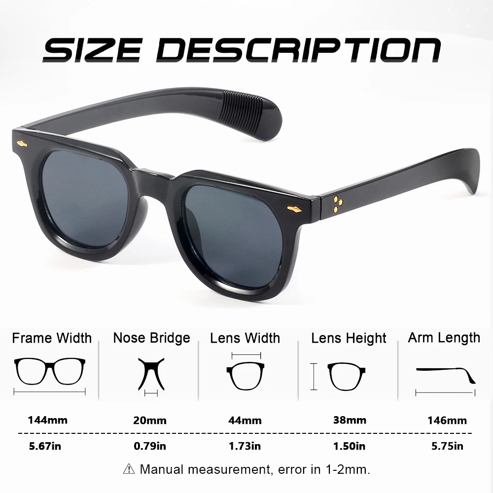 CRIXALIS Vintage Runde Sonnenbrille Für Frauen Y2K Fahren Fotografieren Täglichen Leben Sonnenbrille Für Damen Männer Gläser UV400 – Detail 3