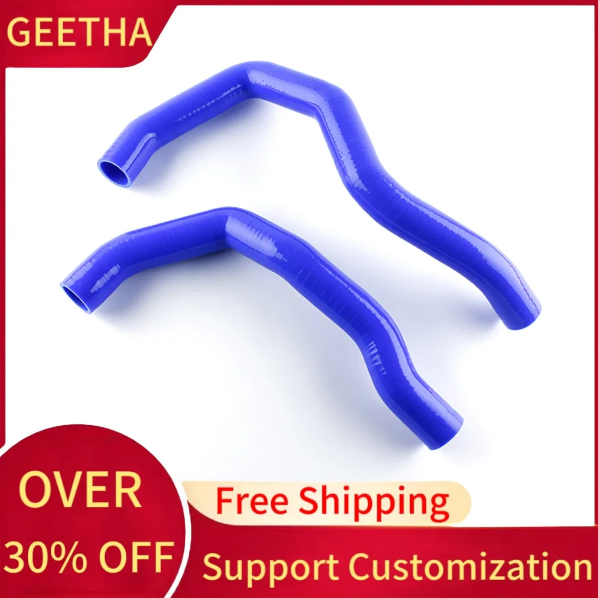 FIT FOR 1989-1994 NISSAN 240SX KA24 KA24DE S13 SILICONE RADIATOR COOLANT HOSE KIT