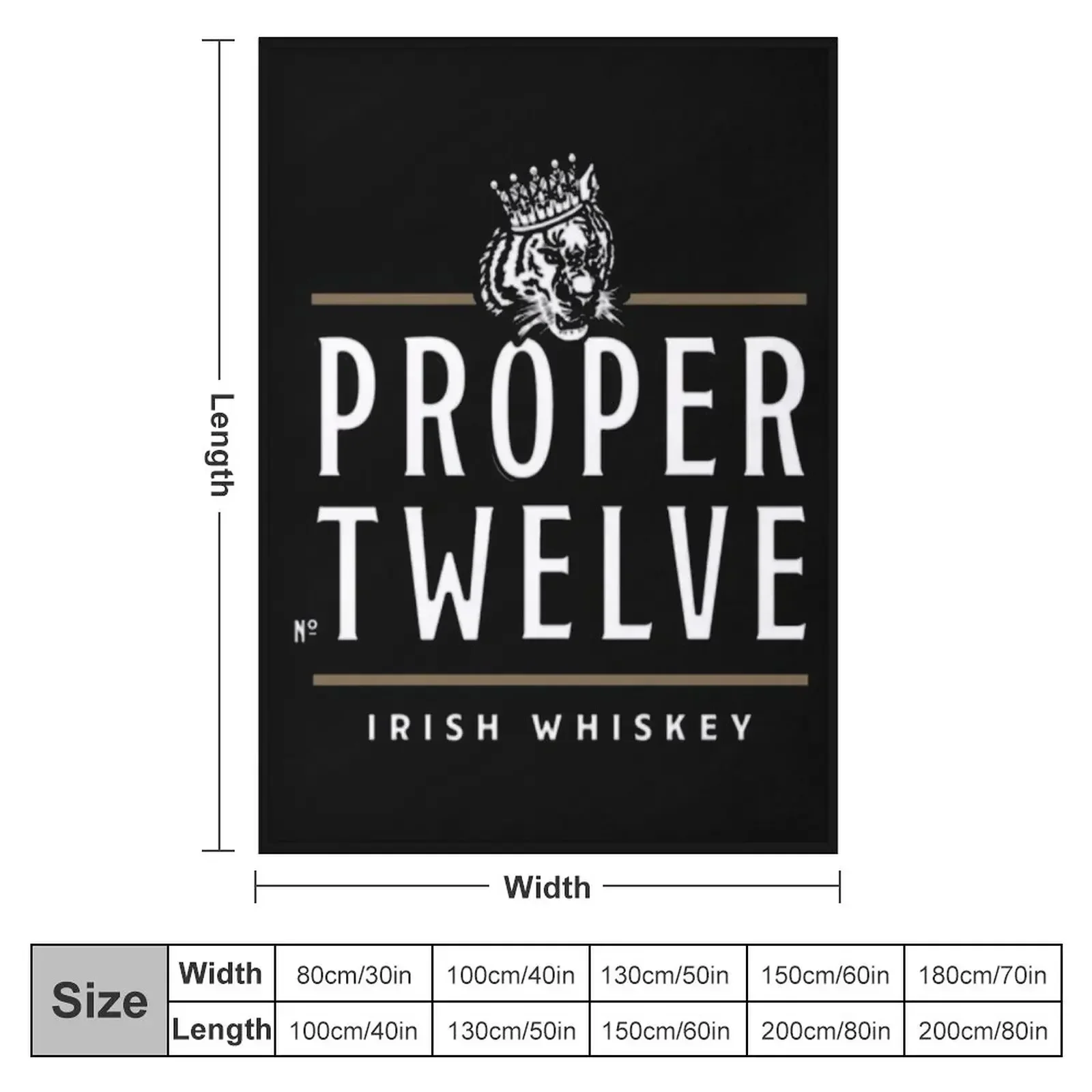 Proper 12 Proper Twelve Irish Whiskey Throw Blanket Sofa Quilt Blankets Sofas Of Decoration Blankets