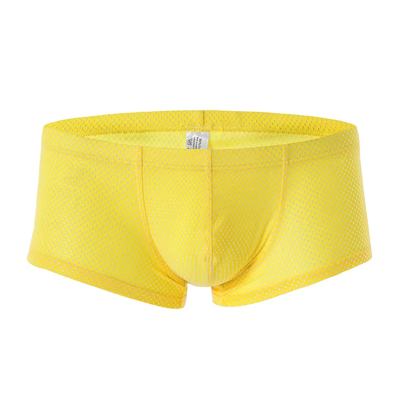 

Men Boxers Sexy Underwear Male Dot Pattern Underpants Men Cuecas Tight Low Waist Boxer Shorts Men's Underwear Nightwear Trunks