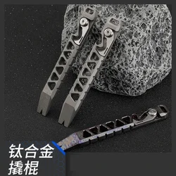 EDC Titanium Alloy Crowbar tools Hand Outdoor Camping Multifunction Bottle Opener EDC Tools