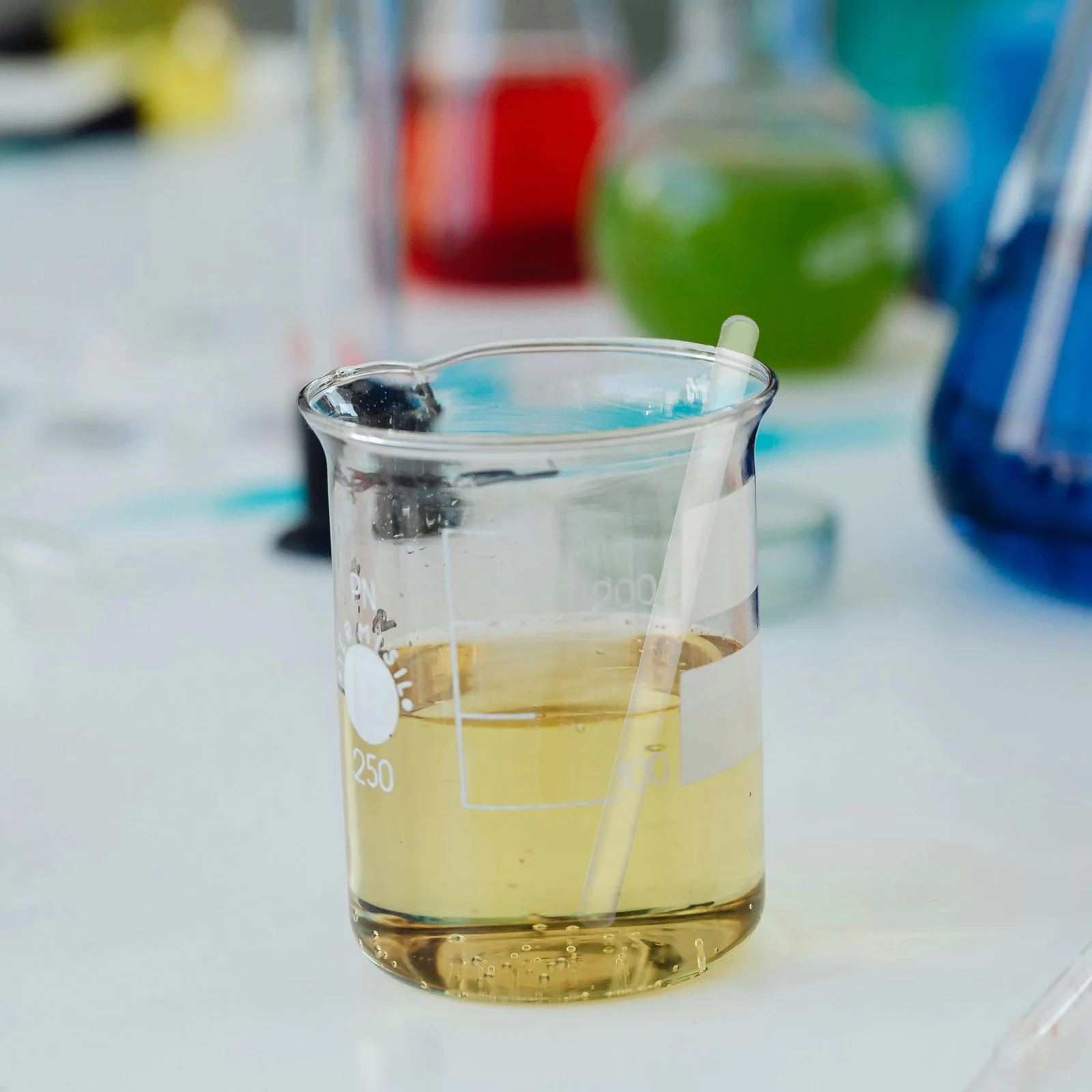 

30pcs Beauty Mixing Sticks Transparent Glass Rod For Sensitive Skin Lab Coffee Diy Craft Clear Stirring Tool Round Tip