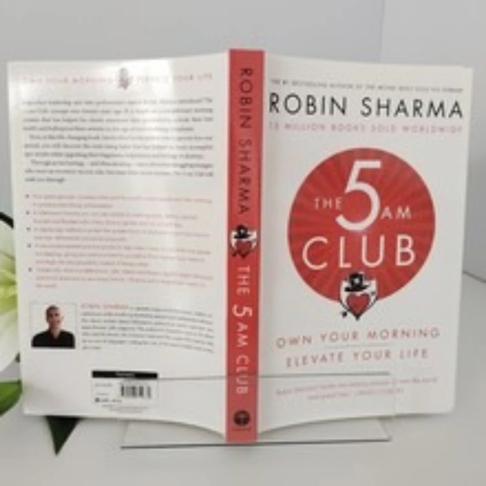 

The 5AM Club By Robin Sharma Own Your Morning Elevate Your Life English Book