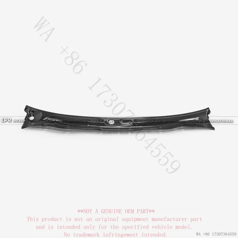 Suitable for Nissan GTR R34, dry carbon fiber original style wiper cover windshield upper cover modification part