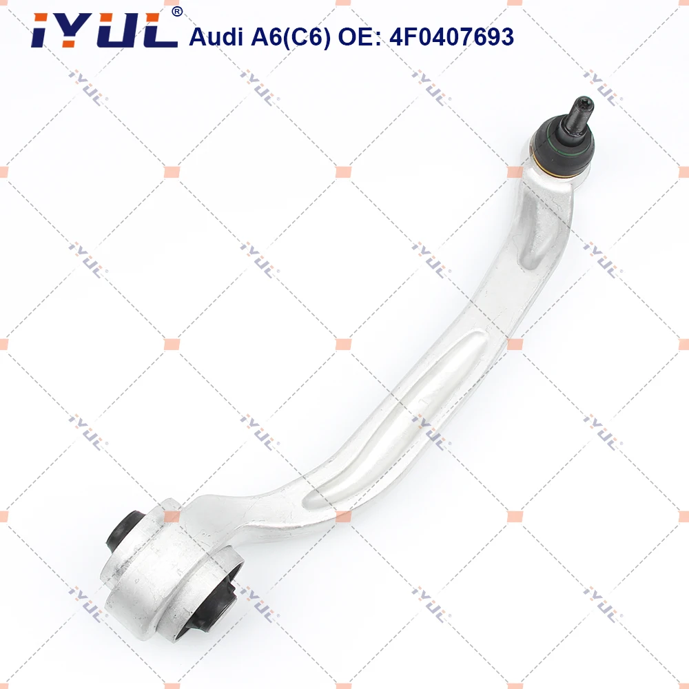 Front Lower Suspension Control Arm Curve For Audi A6 4F2 4FH 4F5 A6L C6 4F0407693 4F0407694