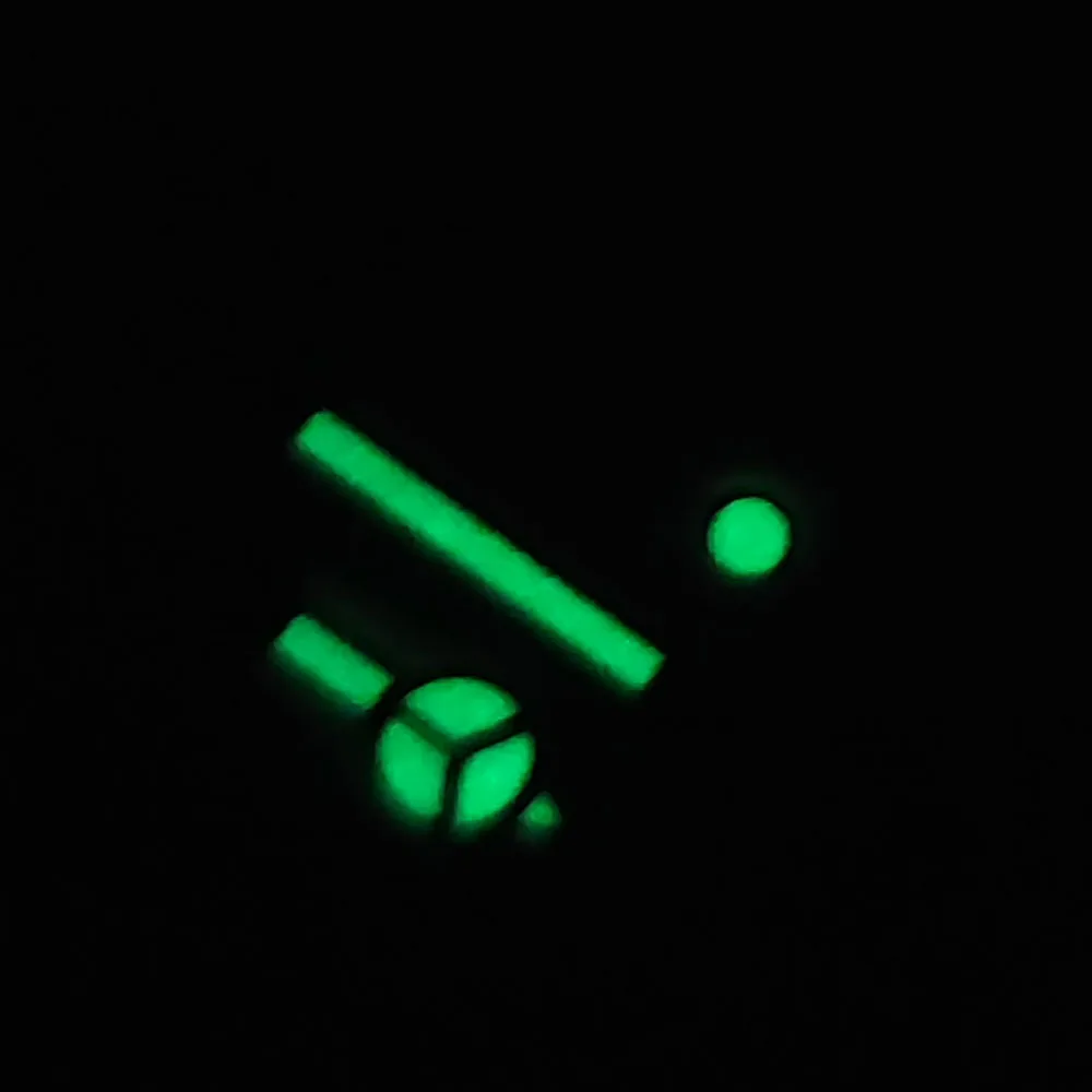 Указатель часов NH35 подходит для механизма NH35NH34NH36, зеленые светящиеся стрелки, аксессуары для часов