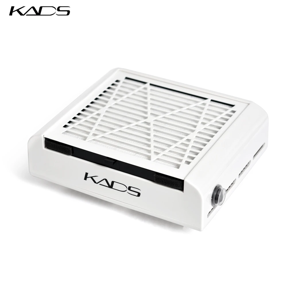 KADS Nail Dust Collector Powder Extractor Fan for Manicure Nail Dust Vacuum Cleaner with Reusable Filter Dust Absorber for Nails