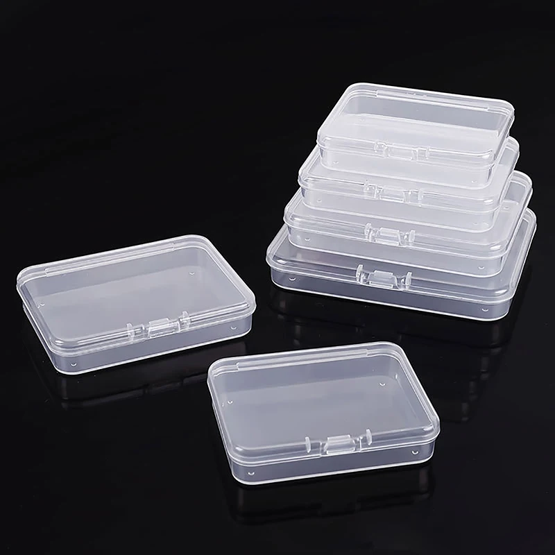 Rectangular Translucent Box Durable Strong Storage Box Packing Plastic Boxes Waterproof Multifunctional Dustproof Storage Case