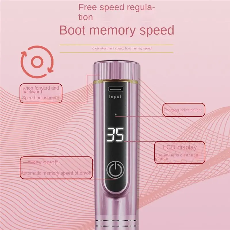 

BHBL 35000 об/мин электрическая дрель для ногтей перезаряжаемая модель полировщик для ногтей USB полировщик для ногтей маникюрный инструмент для педикюра зеленый