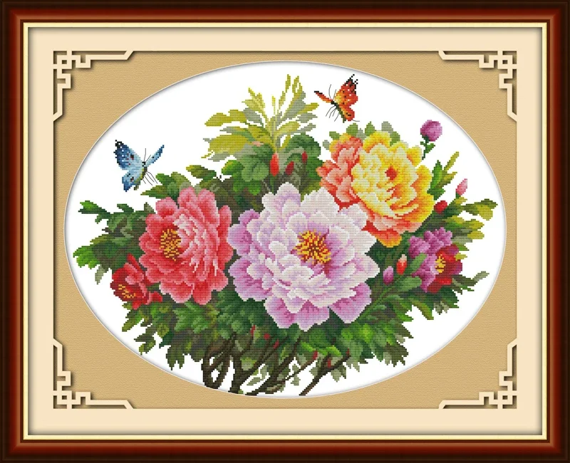 

Joy Sunday новый набор для вышивки крестом с принтом, легкий узор, набор для вышивки из штампованной ткани Аиды, рукоделие «сделай сам», ароматная наполнитель