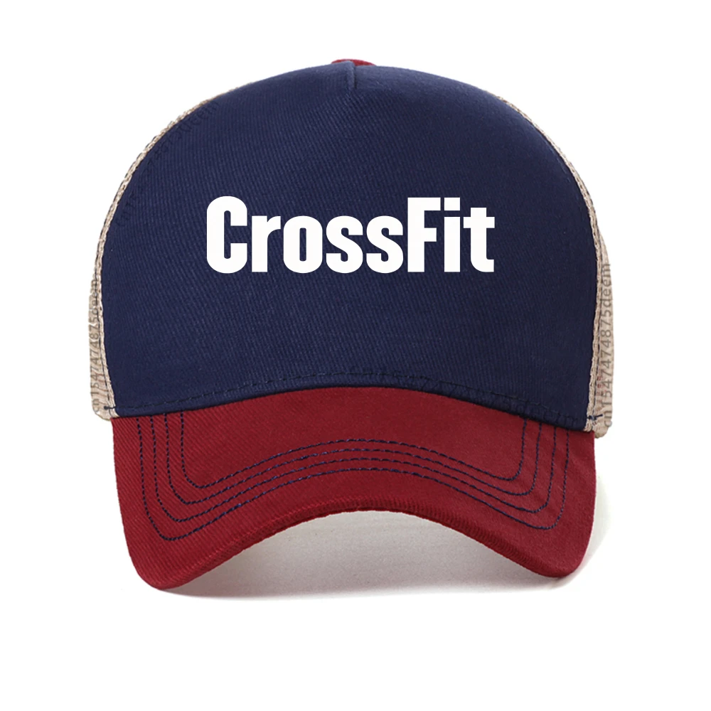 

The new summer Crossfit releases the most suitable baseball cap women's mesh Breathable snapback hat summer mesh trucker hats