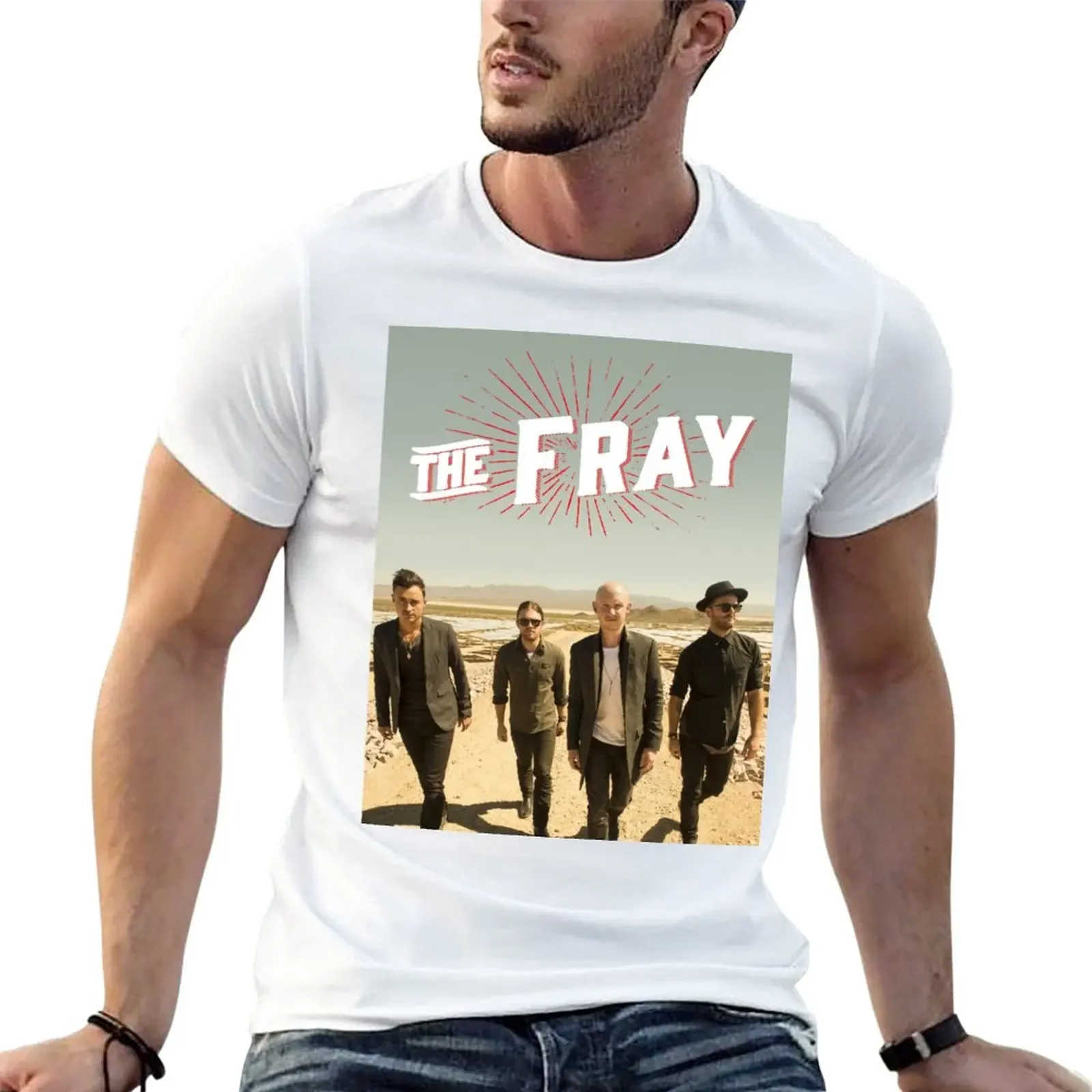 New SANDY05 The Fray Tour 2016 T-Shirt t shirt man sweat shirts Men's cotton t-shirt