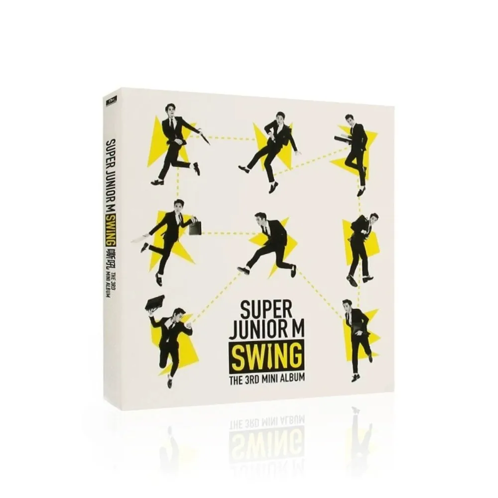 

CD Super Junior-M SWING + фотолирическая книга + карточка — хиты K-Pop для сбора и прослушивания