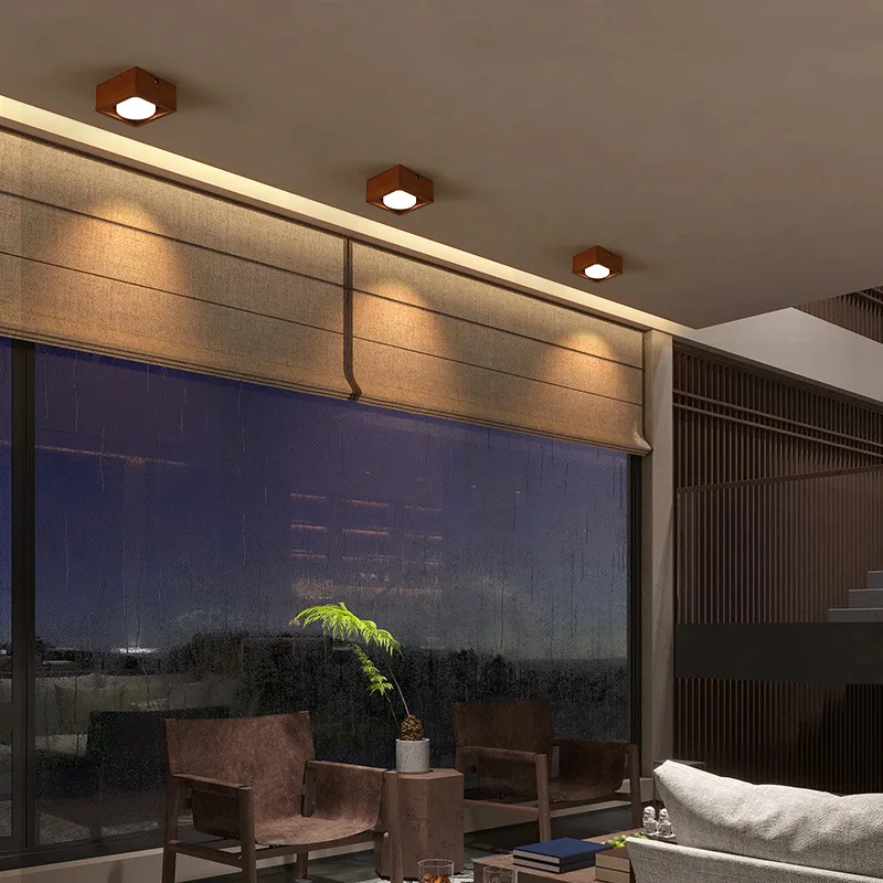 Woonkamer zonder hoofdlicht, opbouwspot, nieuw Chinees gangpadlicht