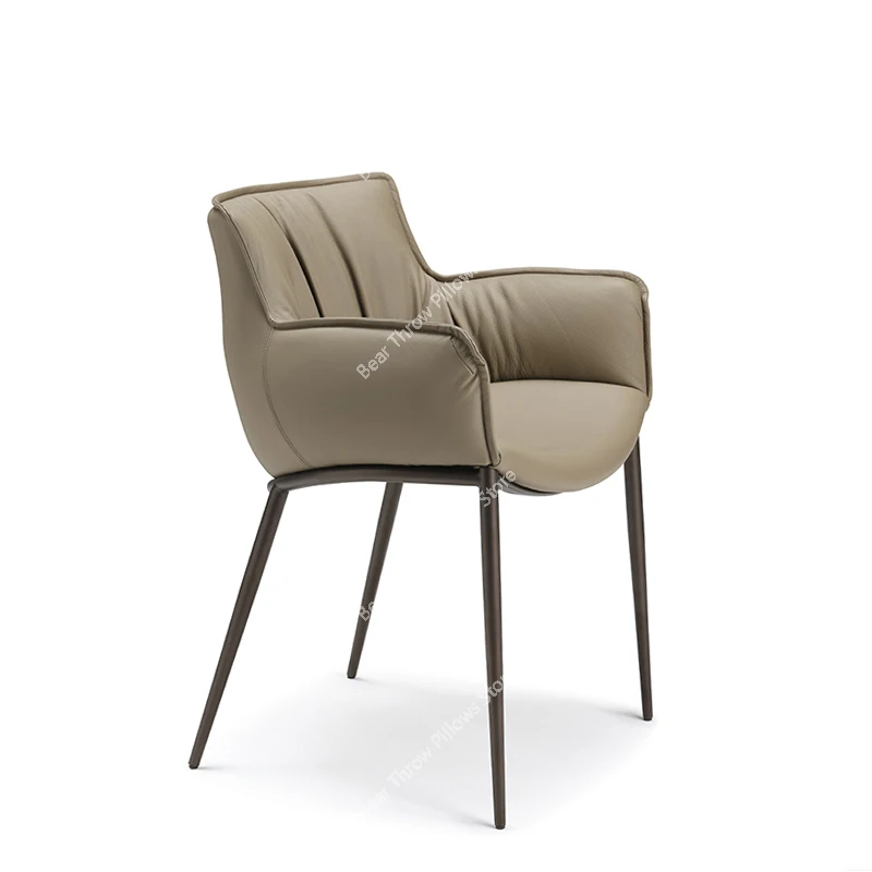 Modern Nordic Ergonomic Chair Armchair Living Room Dressing Table Dining Designer Makeup Vanity Fashion Cadeiras Furniture