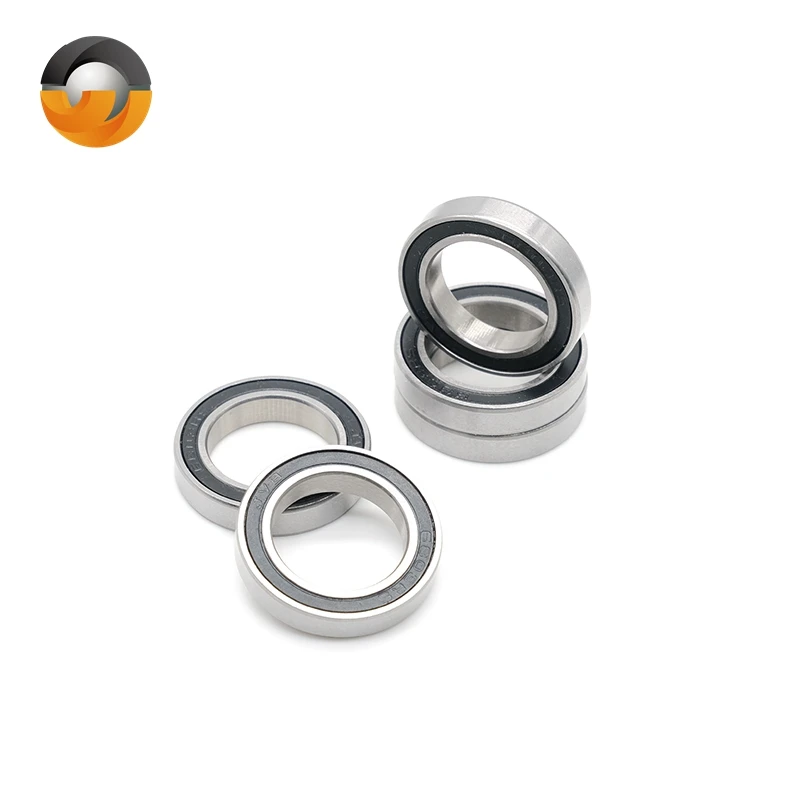 10PCS 6803 2RS Bearing 17x26x5 mm ABEC-7 Metric Thin Section 61803RS 6803 RS Ball Bearings