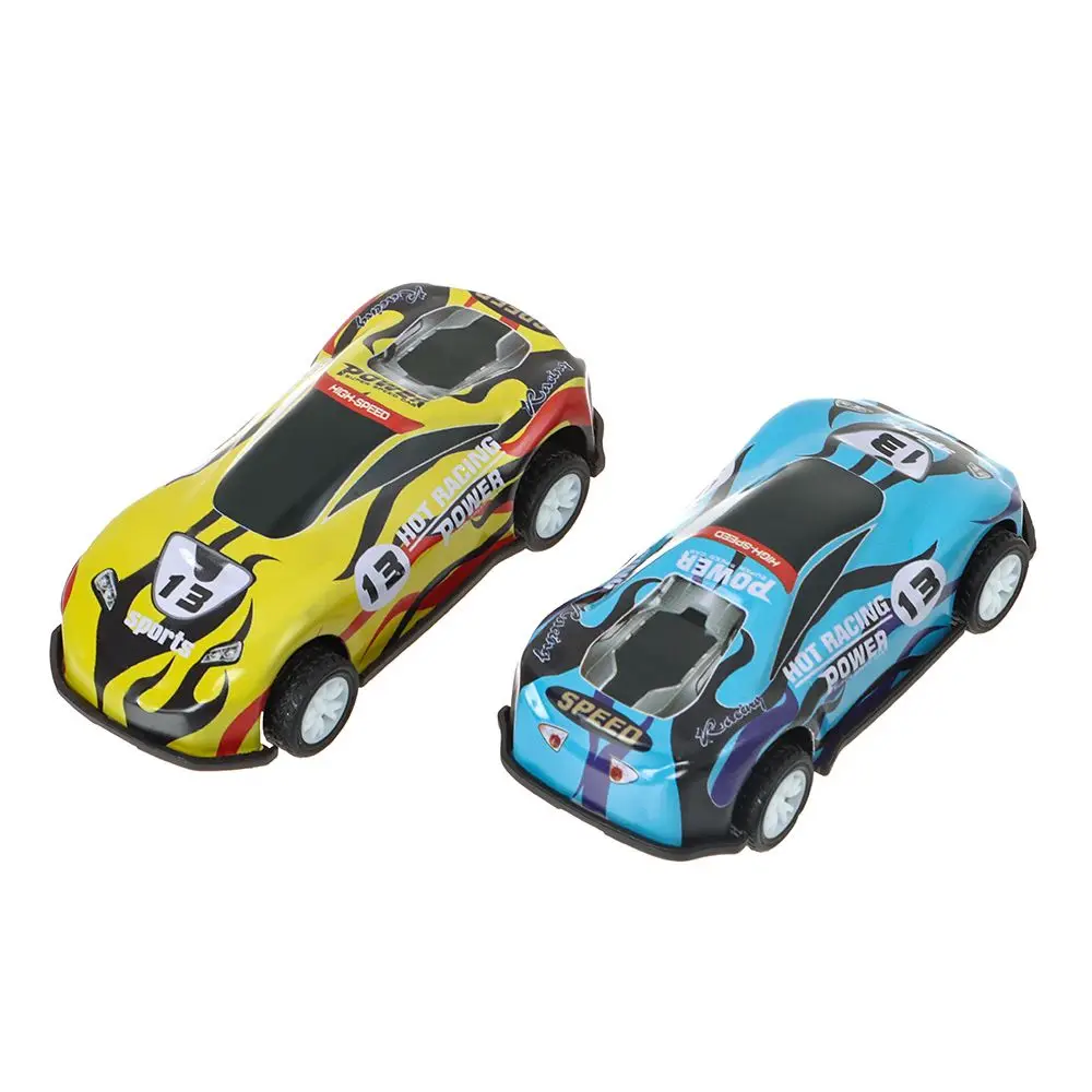 Alloy Boys Girls Gifts Cartoon Kids Toys Racing Car Model Friction Car Toy Vehicles Mini Car Models