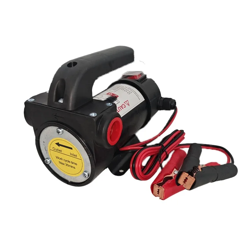 Portable DC Diesel Transfer Pump 200W Self‑priming Electric Fuel Pump for Home Truck Diesel Oil Pumping