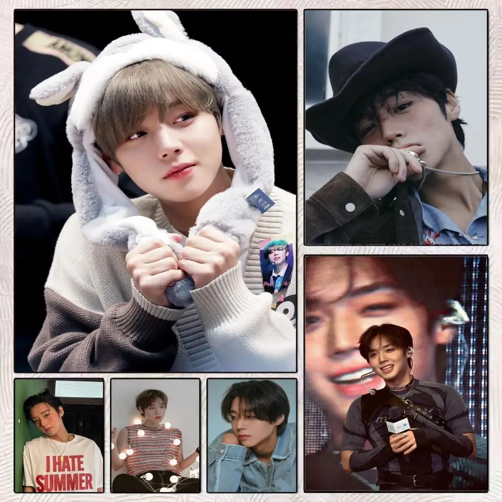 الكورية P-PARK JI HOON ملصق HD الفن جدارية الجدار ملصق للمنزل غرفة الديكور DIY خمر طباعة ديكور