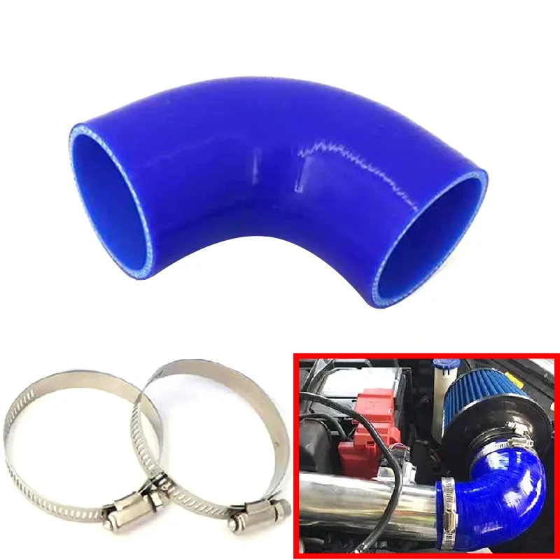 

Silicone Hose 45 90 Degree Elbow Hose Elbow ID16-89mm Reduce Hose Blue Tubing Connector Intercooler Turbo Intake Pipe Coupler