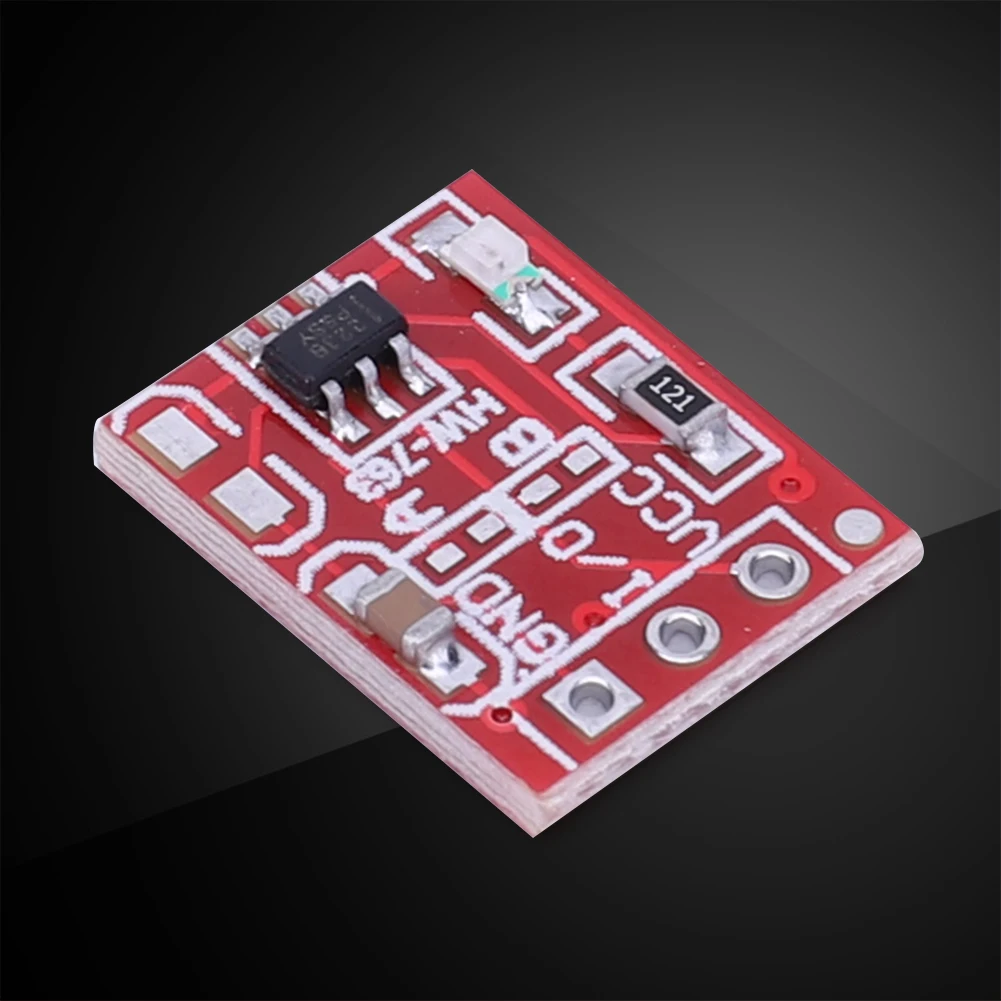 Touch Switch Sensor Single Channel TTP223 Button Sensor Module Capacitor Type Capacitive Button Touch Detection Self Locking