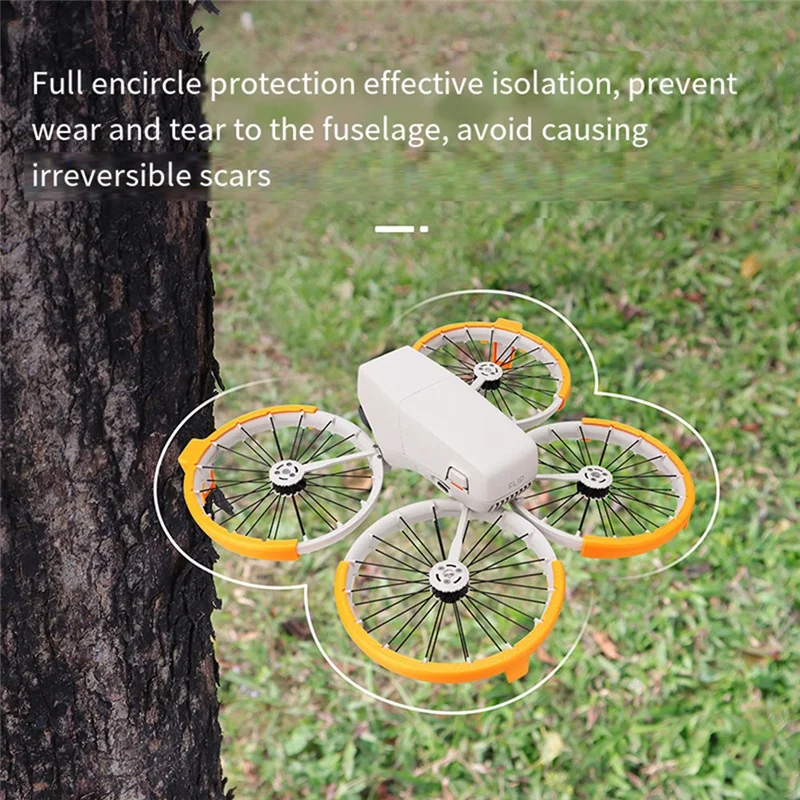 AA60-Propeller Protective Cover For DJI FLIP Drone With Height-Enhancing Tripod Black