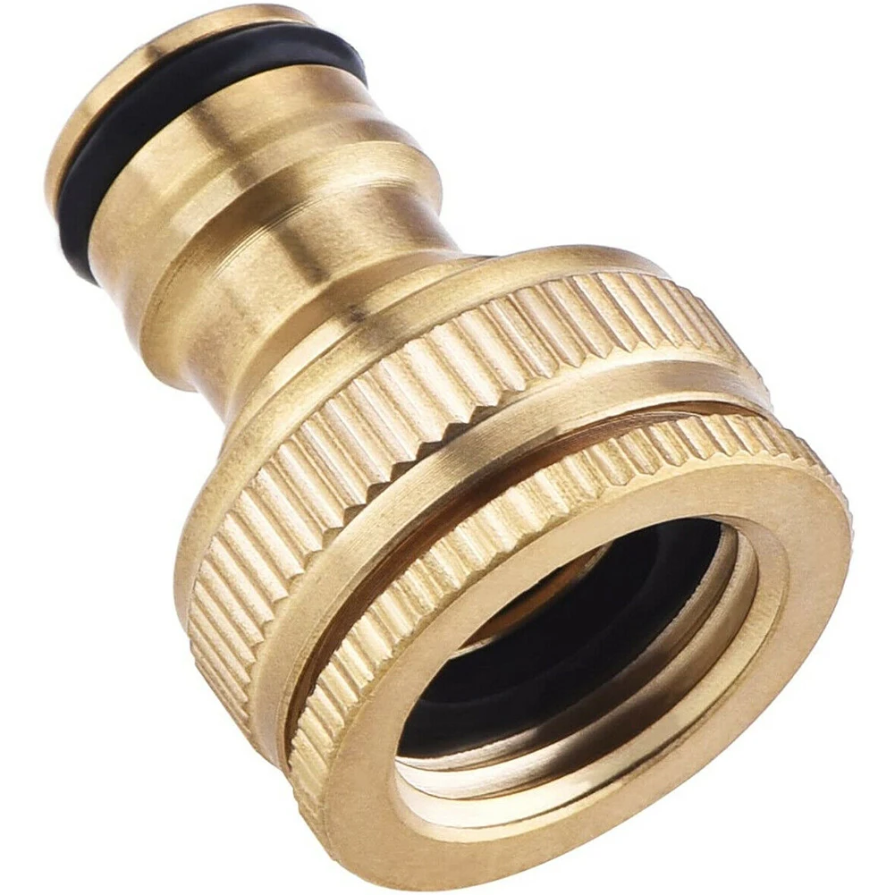 

Durable High Qulity Newest 2022 Water Pipe Connector Fitting Adaptor 3/4in Brass 1PC G3/4 To G1/2 HOSE Tap Faucet